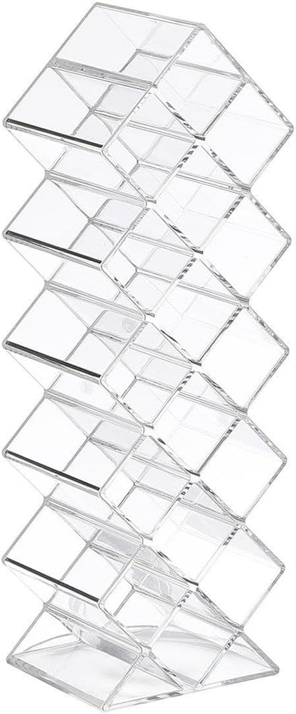 WECHENG Clear Plastic Acrylic Lipstick Organizer - Image 2
