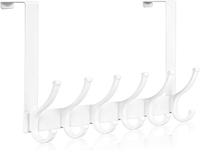 Optish Over The Door Hooks, Door Hanger Hooks by Optish