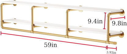 ORSENIGO Industrial Pipe Clothing Rack - Image 4