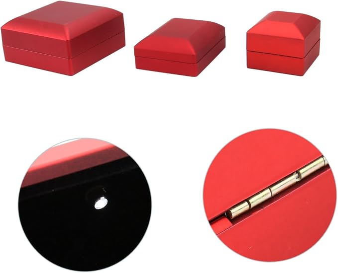 BESPORTBLE 3pcs LED Lighted Jewelry Storage Box - Image 4