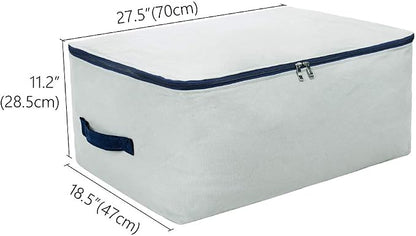 100% Natural Canvas Cotton Large Size Soft Storage Organiser Bags - Image 3