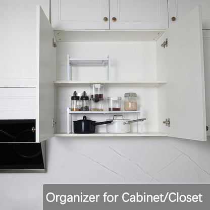 Expandable Cabinet Shelf Organizer Riser - Image 4