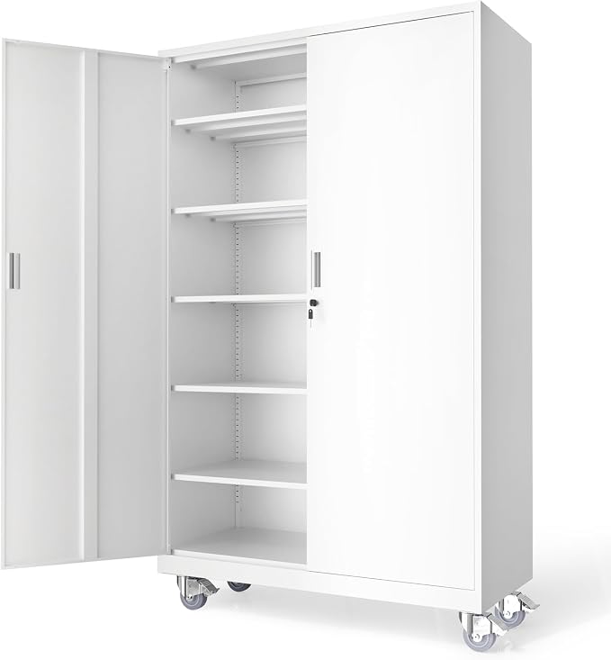 VINGLI Large Metal Storage Cabinet by VINGLI