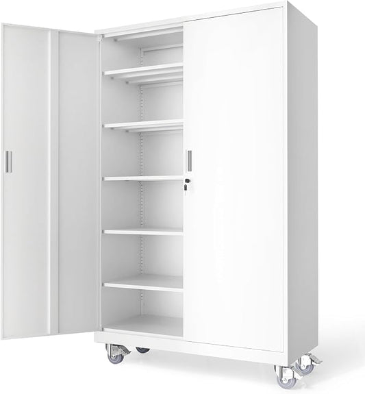 VINGLI Large Metal Storage Cabinet by VINGLI