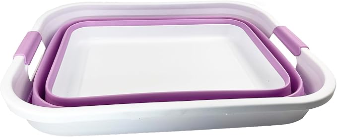 SAMMART 41L Collapsible Plastic Laundry Basket - Image 2