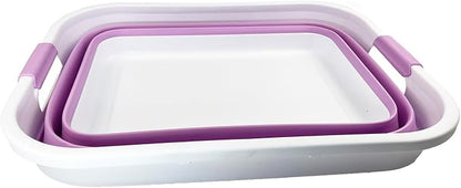 SAMMART 41L Collapsible Plastic Laundry Basket - Image 2
