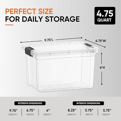 Superio Deep Storage Organizer Bin - Image 3