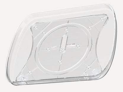 HIYOHIYO Clear Lazy Susan for Refrigerator Rectangular Fridge Turntable - Image 8