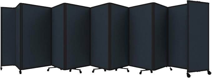 Versare Room Divider 360 Portable Wall Partition | Folding Panels | Large by VERSARE