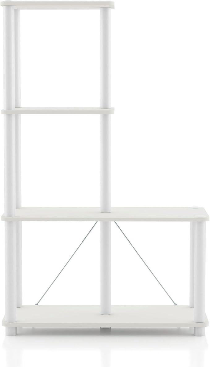 Homes: Inside + Out Apexa Modern 4-Cube Ladder Shelving Units, Collectibles - Image 11