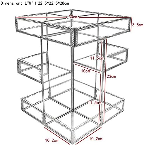 Hersoo 360 Degree Rotation Cosmetic Organizer -Premium Makeup Storage - Image 5