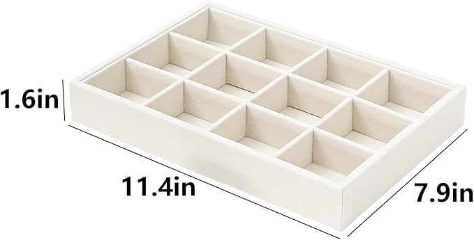 Beige 12Grid Bedside Organizer - Image 6