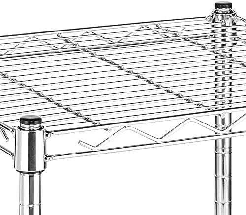 Whitmor 1 Tier Supreme Stacking Shelving Unit, Wire Metal Home Storage Organizer - Image 6