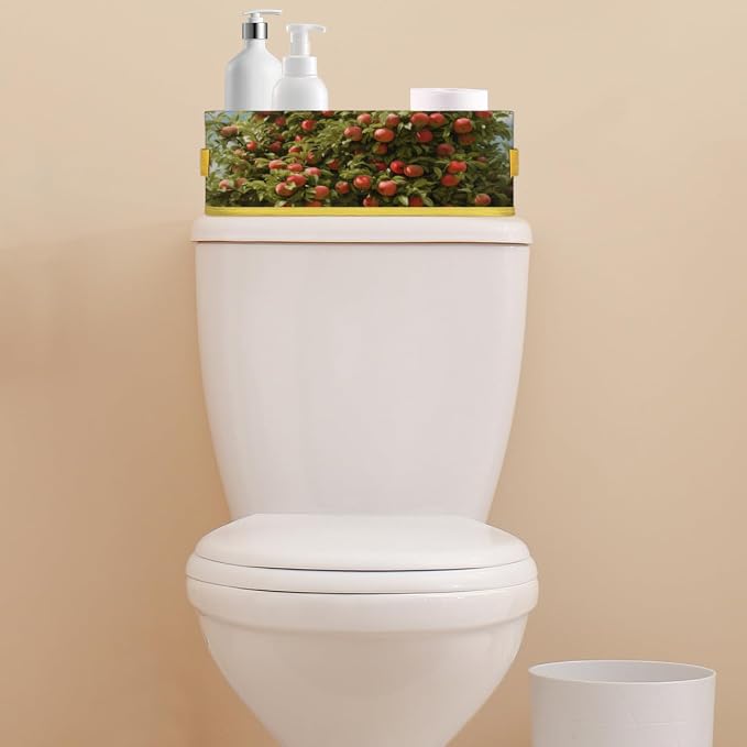 Orchard Apples Tree Bathroom Storage Basket, Foldable - Image 7