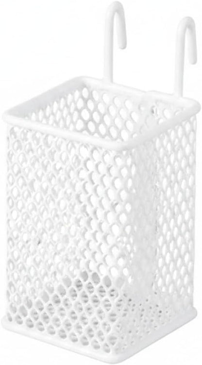 Wire Grid Hanging Basket, Iron Wall Mount Organizer by Unknown