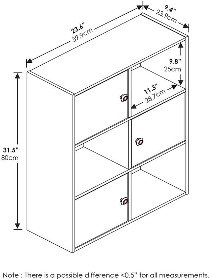 Furinno Pasir 3 Tier Shelf - Image 3