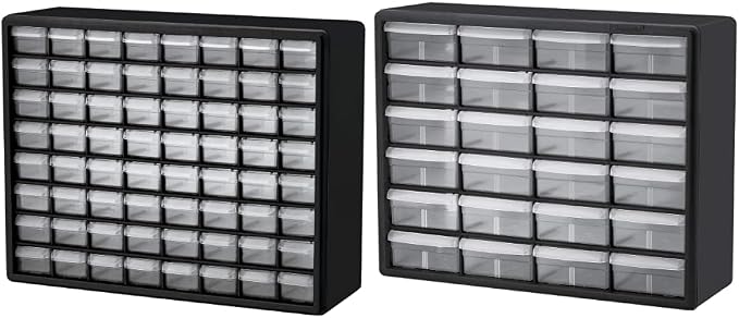 Akro-Mils 10164 64 Drawer Plastic Parts Storage Hardware and Craft Cabinet by Unknown