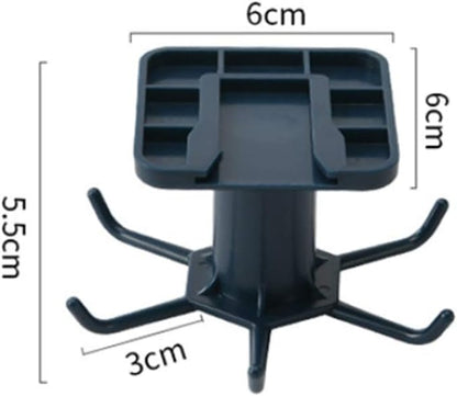 2PCS Under Cabinet Hooks, 360 °Rotation Kitchen Hooks - Image 5