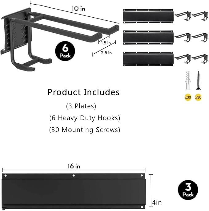 Garage Wall Organizers, Tool Hangers - Image 6