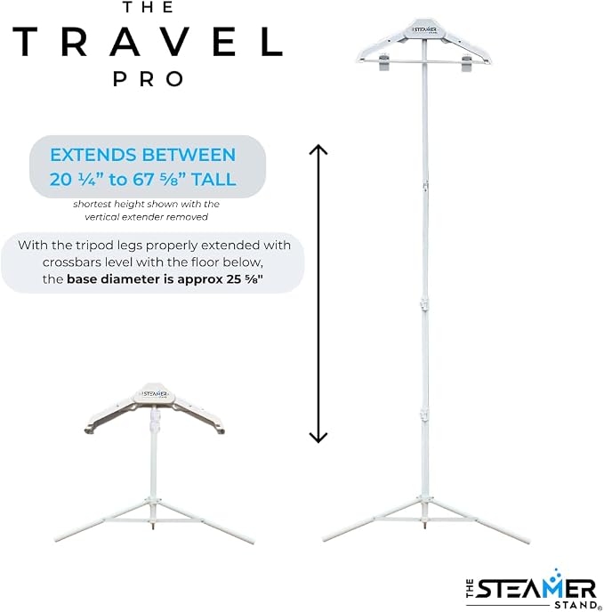 Travel Pro | Adjustable Standing Garment Steaming Rack - Image 8