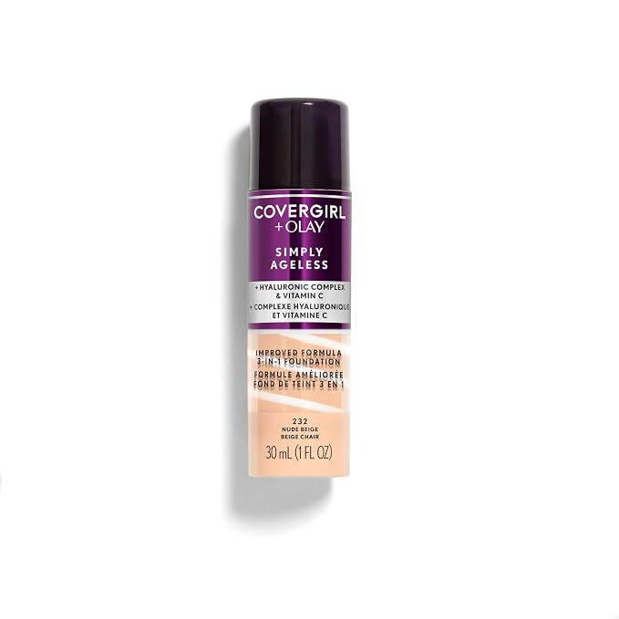COVERGIRL & Olay Simply Ageless 3-in-1 Liquid Foundation, Matte Finish by COVERGIRL