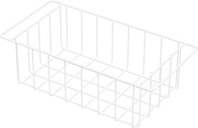 17.5 Inch Chest Freezer Organizer Storage Baskets Bins Metal Wire, Settle - Image 2