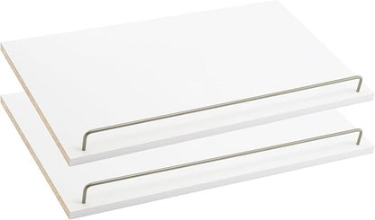 ClosetMaid SuiteSymphony Wood Shoe Shelves Set, Add On Accessory, Shoe Fence by Unknown