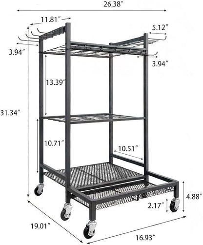 Garden Tool Organizer Rack - Image 2