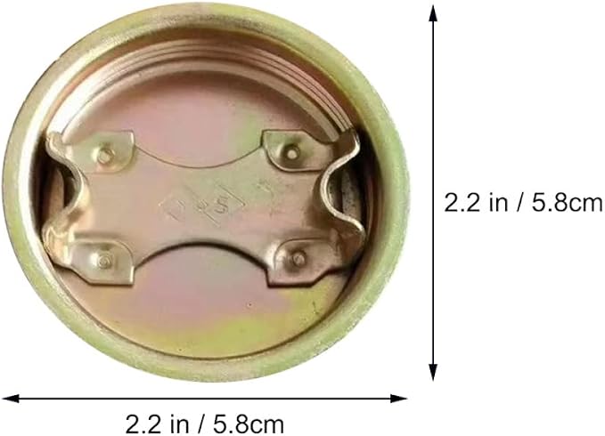 Luxshiny 8pcs Oil Drum Cover Thread Cap Water Bucket Cover Can Cap Replacement - Image 2