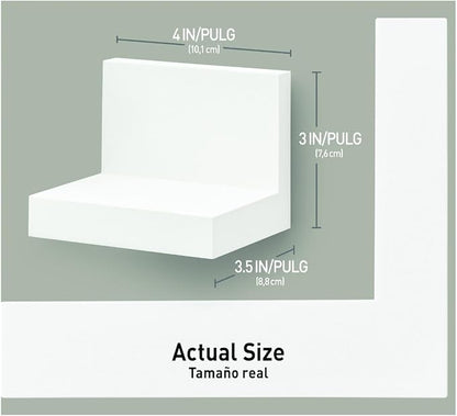 Command Display Ledges, Holds up to 2 lb, 2 Ledges - Image 2