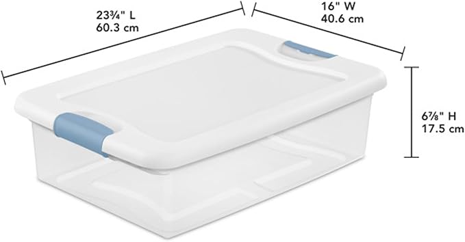 Sterilite 18-Pack Latching Box, 32 Quart - Image 2