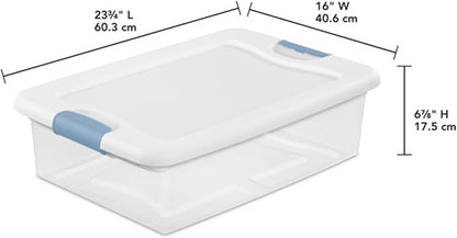 Sterilite 24-Pack Latching Box, 32 Quart - Image 3