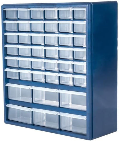Plastic Storage Drawers – 42 Compartment Organizer – Desktop or Wall Mount - Image 7