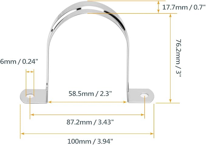 POWERTEC 70264-P2 Stainless Steel Hose Hangers - Image 2