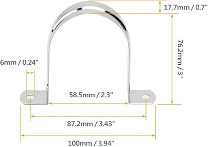 POWERTEC 70264-P2 Stainless Steel Hose Hangers - Image 2