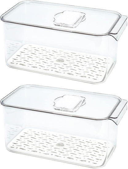SANNO Produce Saver Refrigerator Organizer Bins by SANNO