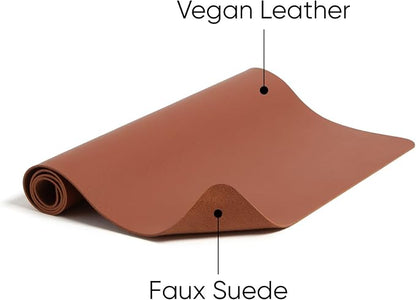 Smead Desk Pad, Vegan Leather Desk Mat - Image 2