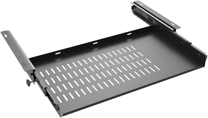 JINGCHENGMEI 21 inch Sliding Under Desk Laptop Mount - Image 2