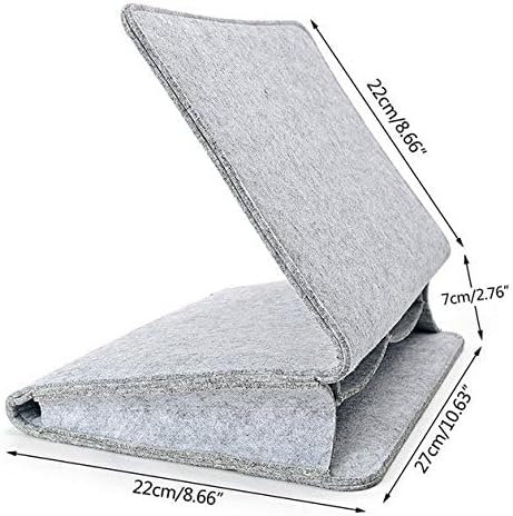 Fengtaike Useful Multi Grey Bed Storage Pockets Felt Bedside Hanging Storage - Image 4