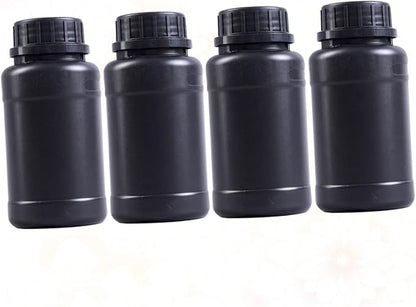 Alipis 4pcs Black Hdpe Plastic Bottles - Image 6