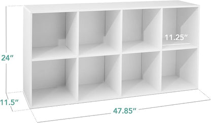 Best Choice Products 8-Cube Storage Organizer, 11in Shelf Opening, Display Shelf - Image 3