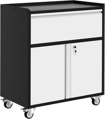 Heavy Duty Metal Garage Storage Cabinet by Unknown