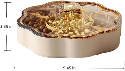 Covered compartment snack tray, suitable - Image 2