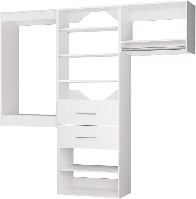 ROOMTEC Modular Closet System, Wooden Tower - Image 7