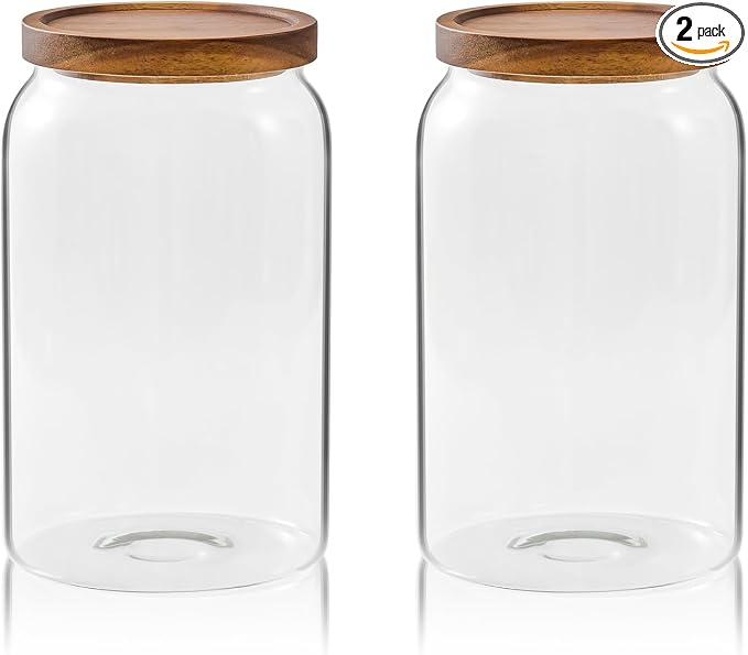 Sweejar Large Glass Candy Jars by Sweejarco1949