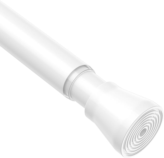 1 Pack Spring Tension Rod, Adjustable 18-26 Inch No Drill, Fits Windows Kitchen by ZipGloTensionRod