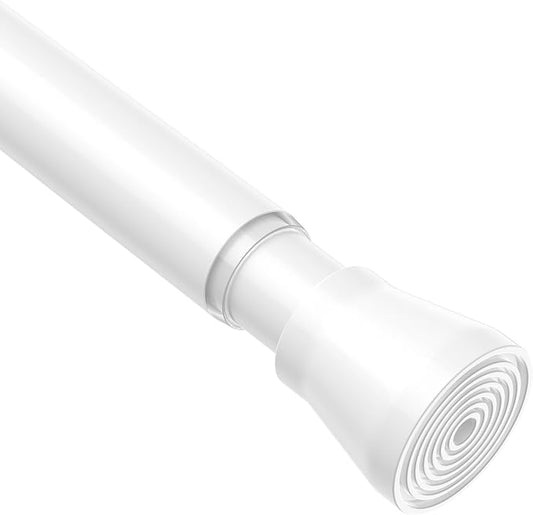 1 Pack Spring Tension Rod, Adjustable 28-49 Inch No Drill, Fits Windows Kitchen by ZipGloTensionRod