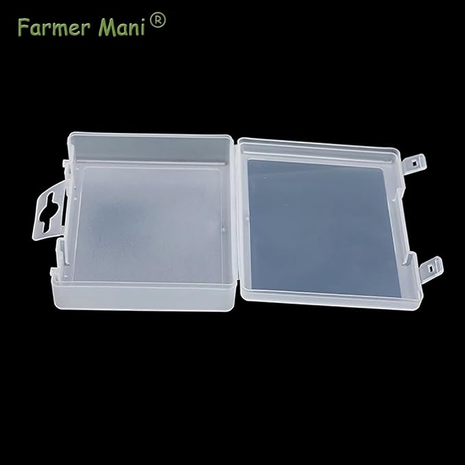 2 Pack Rectangle Plastic Frosted Storage Containers Box, Polypropylene Box - Image 8