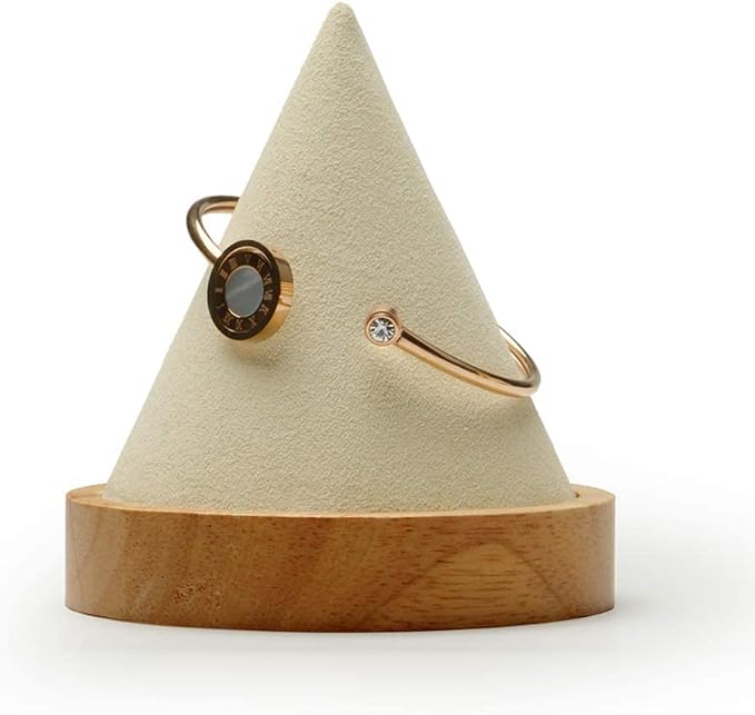Solid Wood Single Bracelet Display Stand Jewelry Bracelet Display - Image 8
