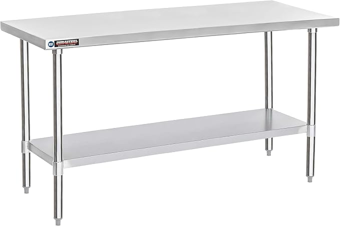 DuraSteel 30x72 Stainless Steel Work Table by DuraSteel